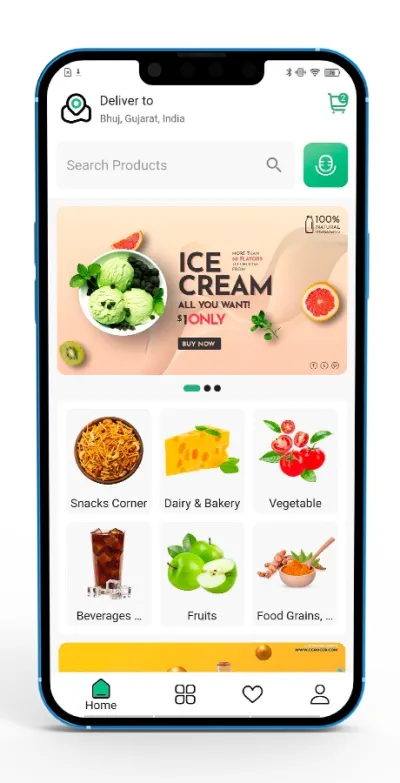 Install eGrocer - Grocery Store, eCommerce Flutter Full App and Admin Panel 